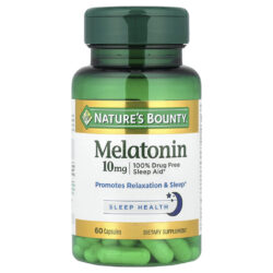 Natures Bounty Melatonina 10 mg 60 Cápsulas