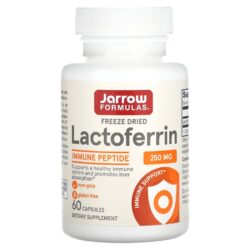Jarrow Formulas Lactoferrina Liofilizada 250 mg 60 Cápsulas