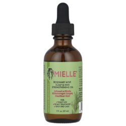 Mielle Óleo para Fortalecimento do Couro Cabeludo e do Cabelo Alecrim e Hortelã 59 ml (2 fl oz)