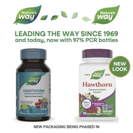 Natures Way Espinheiro 300 mg 90 Cápsulas Veganas - Imagem 3