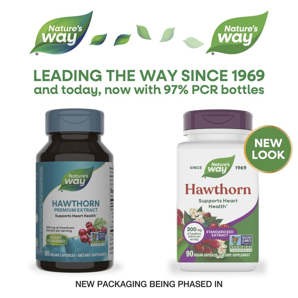 Natures Way Espinheiro 300 mg 90 Cápsulas Veganas - Imagem 3