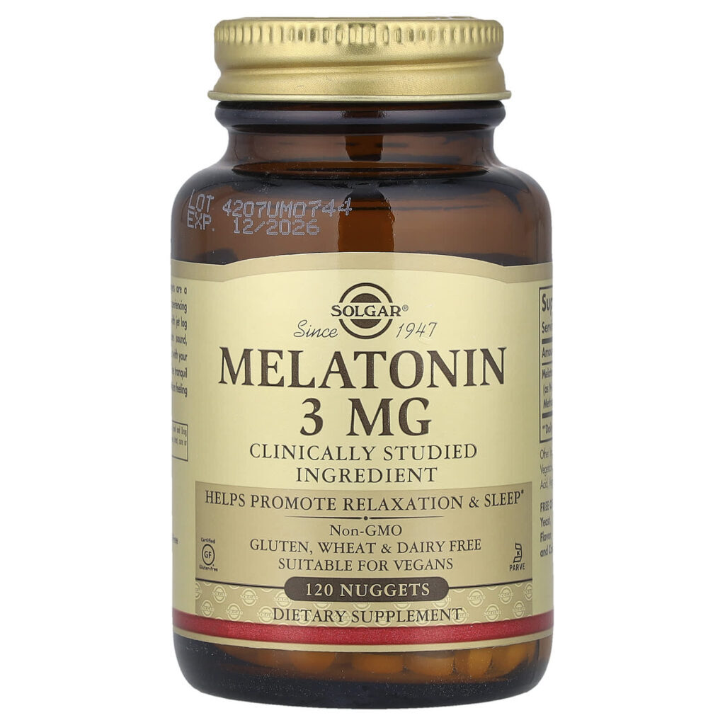 Solgar Melatonina 3 mg 120 Nuggets