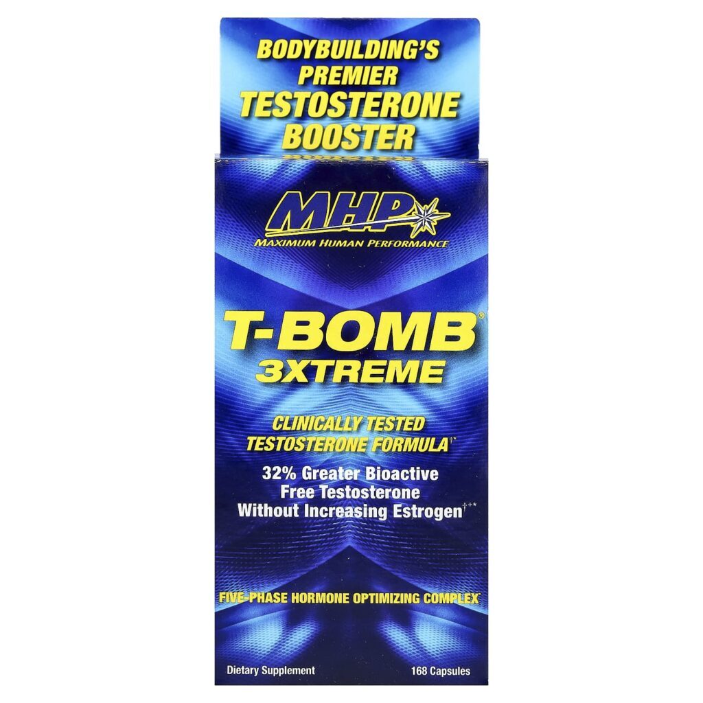 MHP T-Bomb® 3Xtreme 168 Cápsulas