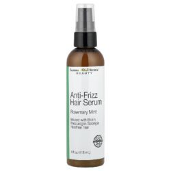 California Gold Nutrition Beauty Sérum Anti-frizz para Cabelos Biotina Alecrim e Menta 118 ml (4 fl oz)