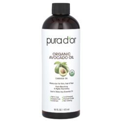 Pura Dor Óleo de Abacate Orgânico 473 ml (16 fl oz)