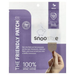 The Friendly Patch Snoozzze Adesivo de Melatonina para Sono 28 Adesivos