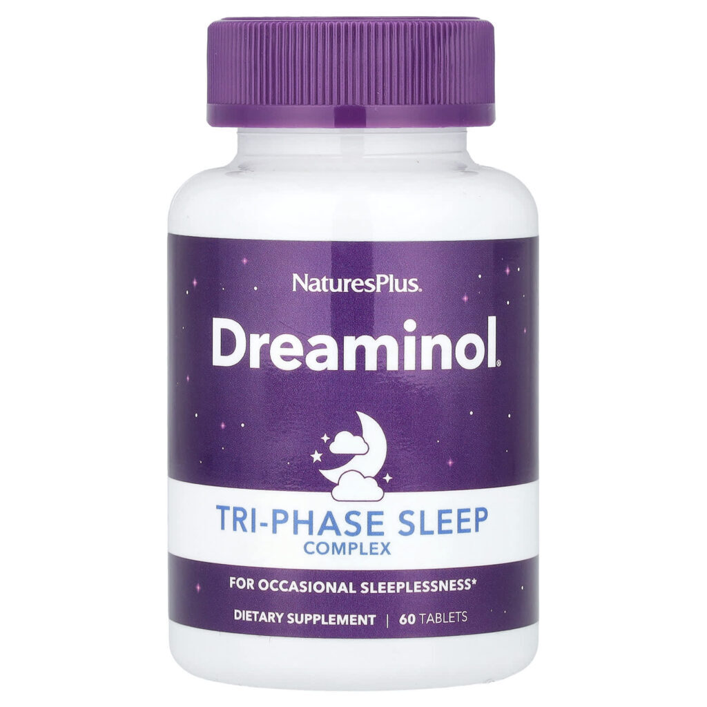 NaturesPlus Dreaminol® Complexo para o Sono Trifásico 60 Comprimidos