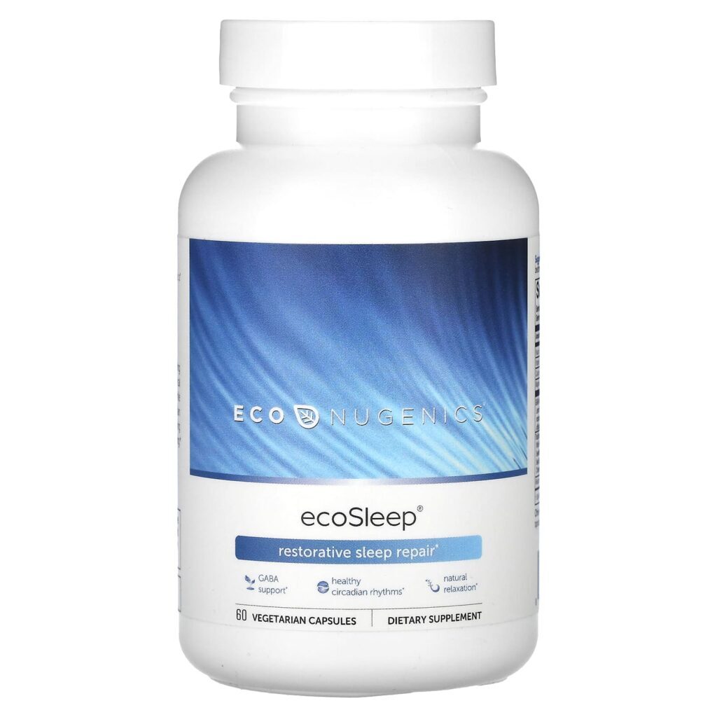 Econugenics ecoSleep Reparo Restaurador do Sono 60 Cápsulas Vegetarianas