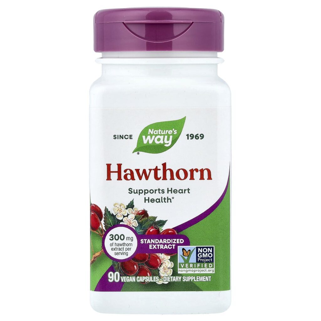 Natures Way Espinheiro 300 mg 90 Cápsulas Veganas