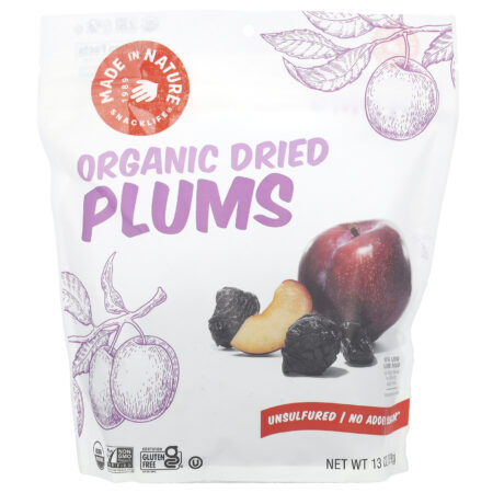 Made in Nature Ameixas Desidratadas Orgânicas 369 g (13 oz) — foto 1
