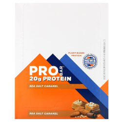 ProBar Barra de Proteína Sal Marinho e Caramelo 12 Barras 70 g (247 oz) Cada