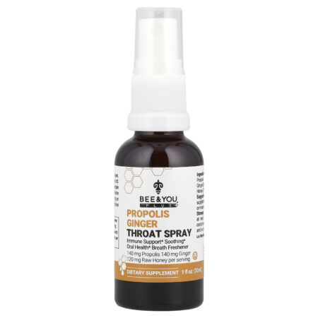 BEE&YOU Spray de Própolis e Gengibre para Garganta 30 ml (1 fl oz) — foto 3