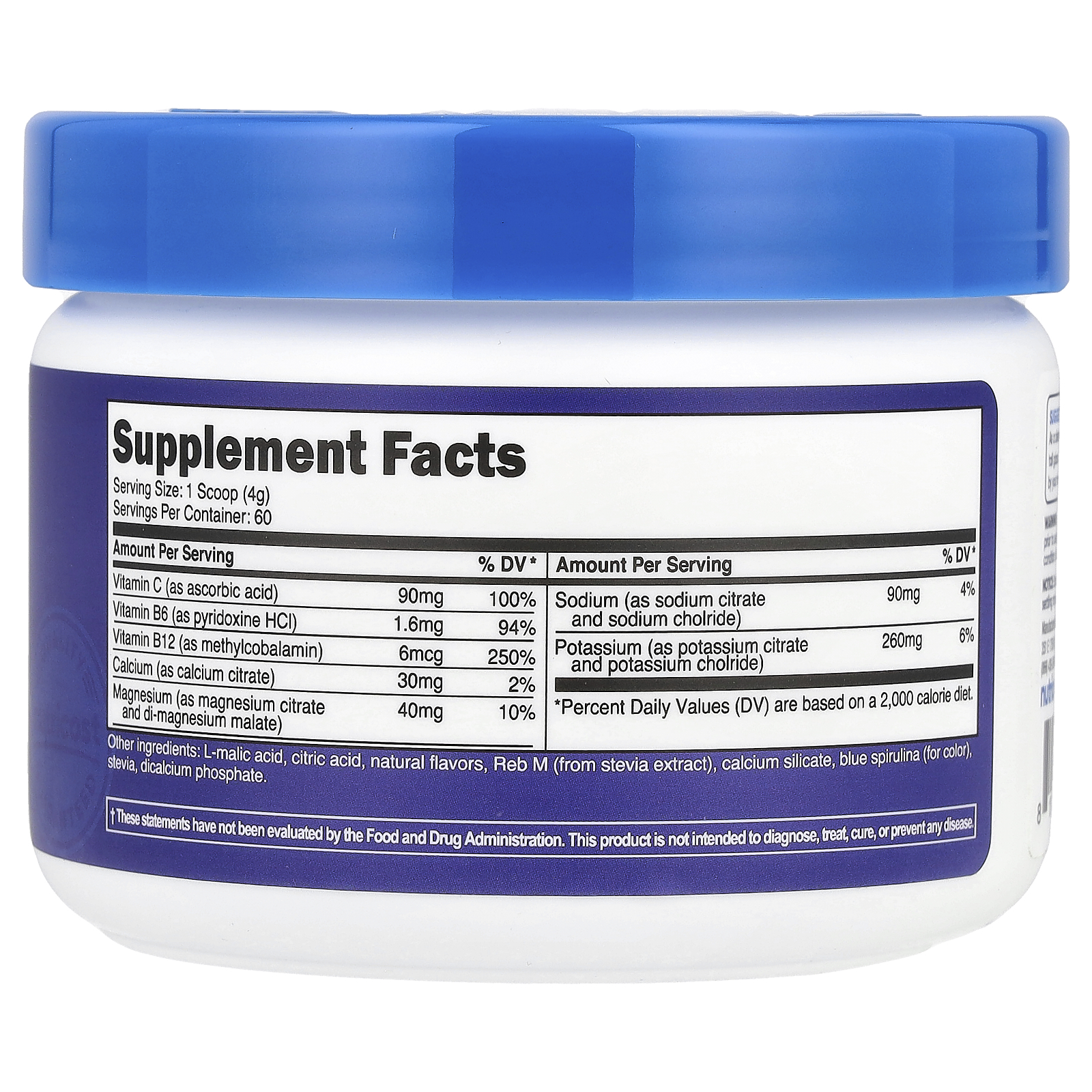 Nutricost Eletrólitos Complexo de Hidratação Avançado Framboesa Azul 234 g (84 oz) — foto 2 Nutricost Eletrólitos Complexo de Hidratação Avançado Framboesa Azul 234 g (84 oz) - Imagem 2