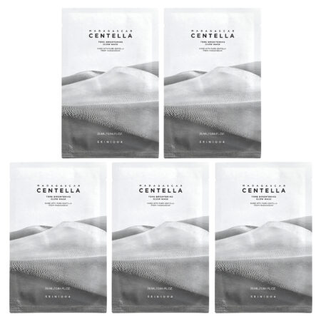SKIN1004 Madagascar Centella Máscara de Beleza para Tonificação e Brilho 5 Folhas 25 ml (084 fl oz) Cada — foto 1