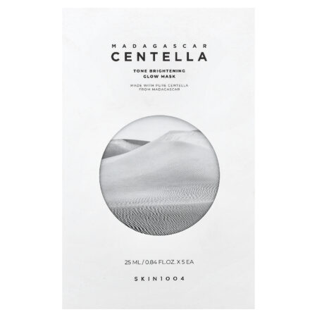 SKIN1004 Madagascar Centella Máscara de Beleza para Tonificação e Brilho 5 Folhas 25 ml (084 fl oz) Cada — foto 2