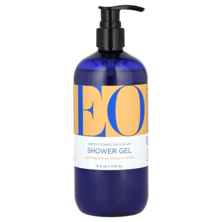 EO Products Gel de Banho Flor de Laranja e Baunilha Revigorantes 473 ml (16 fl oz) — foto 1