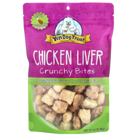 Yeti Dog Chew Crunchy Bites Para Cães Fígado de Frango 110 g (4 oz) — foto 1