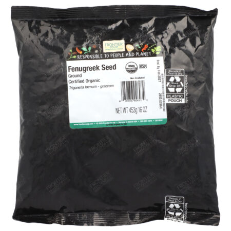 Frontier Co-op Semente de Fenacho Orgânico Moído 453 g (16 oz) — foto 2
