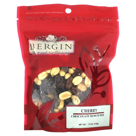 Bergin Fruit and Nut Company Mistura Munch de Chocolate Cereja 212 g (75 oz) — foto 1
