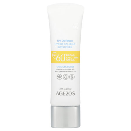 AGE20S UV Defense Protetor Solar Hidrocalmante FPS 60+ 50 ml (169 fl oz) — foto 1