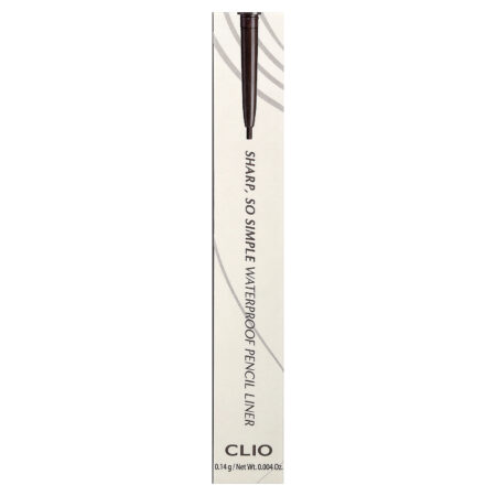 Clio Delineador à Prova Dágua da Sharp So Simple 04 Marrom Escuro 014 g (0004 oz) — foto 2