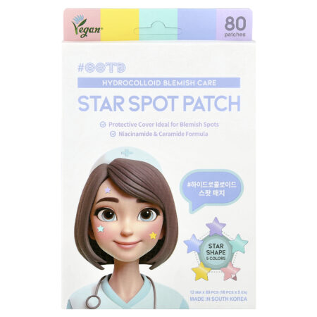 OOTD Adesivo Star Spot Tratamento para Manchas Hidrocoloides 80 Adesivos — foto 2