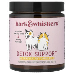 Dr. Mercola Bark & Whiskers™ Auxílio à Desintoxicação Para Cães e Gatos 523 g (18 oz)