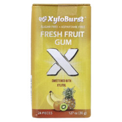 Xyloburst Goma de Xilitol Fruta Fresca 24 Unidades 36 g (127 oz)