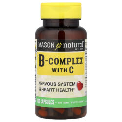 Mason Natural Complexo B com C 100 Cápsulas