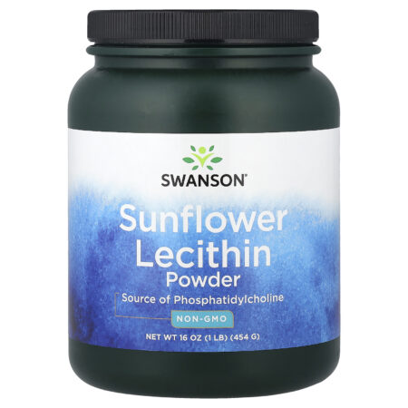 Swanson Vitamins Lecitina de Girassol em Pó 454 g (1 lb) — foto 1