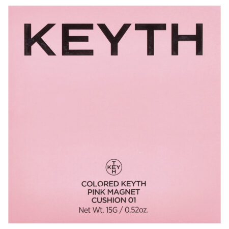 KEYTH Almofada Magnética Rosa Colorida 01 Bege Marfim 15 g (052 oz) — foto 2