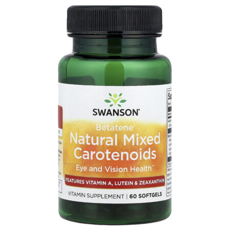Swanson Vitamins Betatene® Carotenoides Mistos Naturais 60 Cápsulas Softgel — foto 1