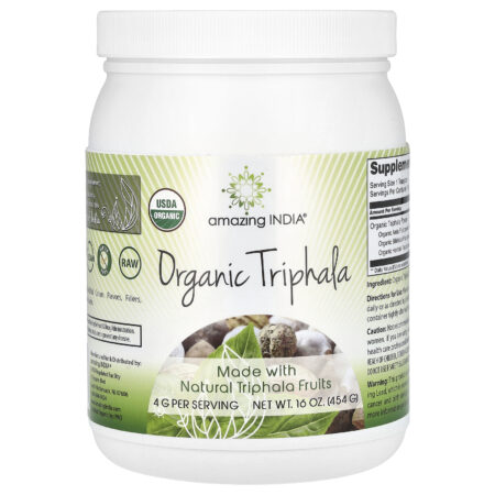 Amazing India Triphala Orgânica 454 g (16 oz) — foto 1
