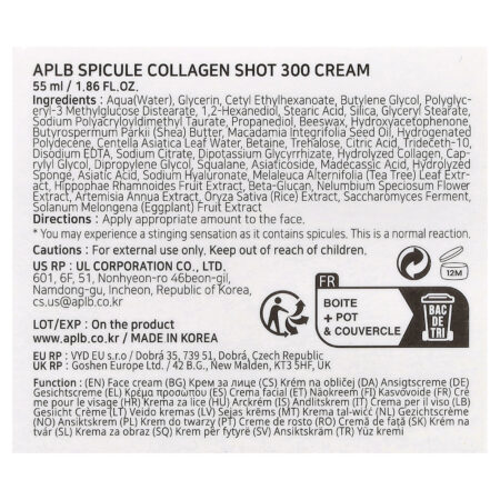 APLB Creme Spicule Collagen Shot 300 55 ml (186 fl oz) — foto 3