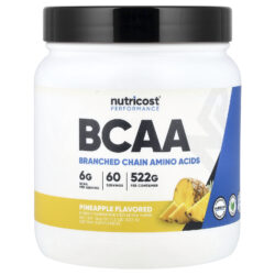 Nutricost Performance BCAA Abacaxi 522 g (12 lb)