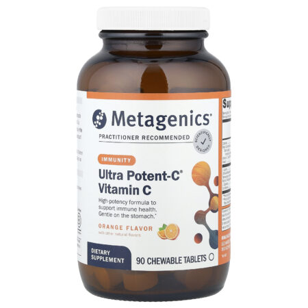 Metagenics Vitamina C Ultra Potent-C® Laranja 90 Comprimidos Mastigáveis — foto 1