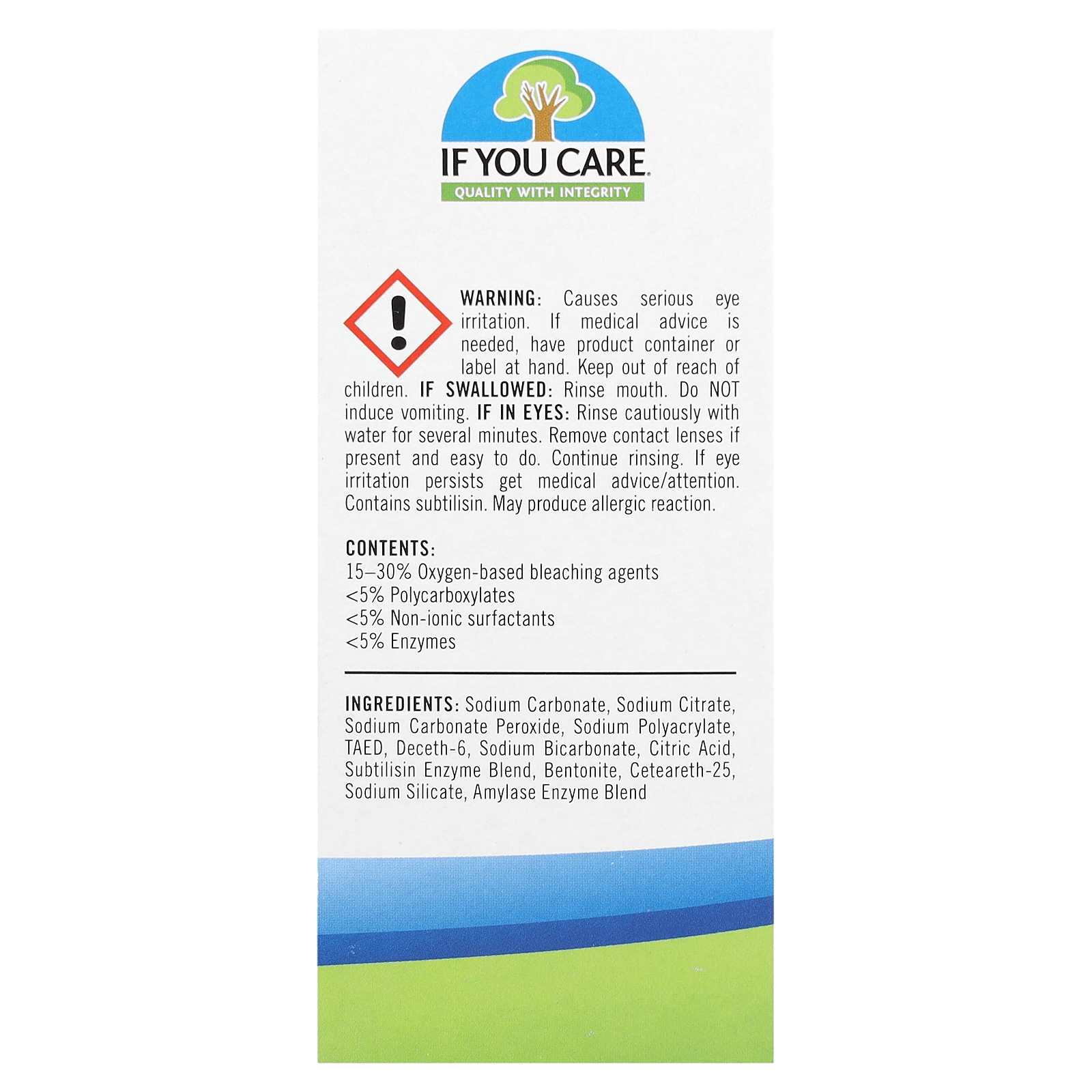 If You Care Pastilhas para Lava-Louças Automática Free & Clear 40 Comprimidos 520 g (183 oz) — foto 2 If You Care Pastilhas para Lava-Louças Automática Free & Clear 40 Comprimidos 520 g (183 oz) - Imagem 2
