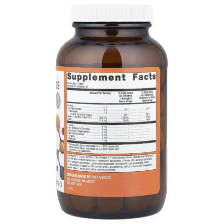Metagenics Vitamina C Ultra Potent-C® Laranja 90 Comprimidos Mastigáveis — foto 2