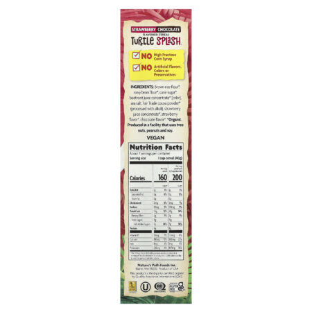 Natures Path EnviroKidz Cereal Splash de Tartaruga Orgânica Morango e Chocolate 284 g (10 oz) — foto 2