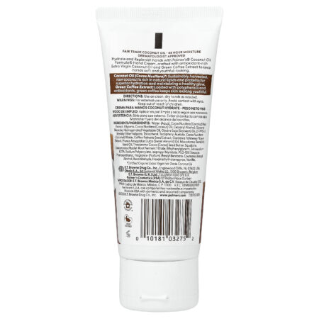 Palmers Coconut Oil Formula® com Vitamina E Creme para as Mãos 96 g (34 oz) — foto 2 Palmers Coconut Oil Formula® com Vitamina E Creme para as Mãos 96 g (34 oz) — foto 2