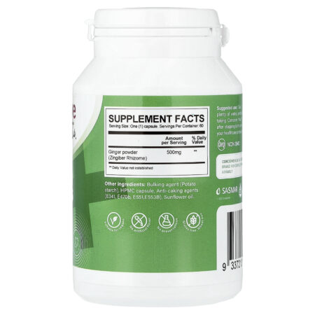 Conceive Plus Alívio do Enjoo Matinal 60 Cápsulas Veganas (500 mg por Cápsula) — foto 2
