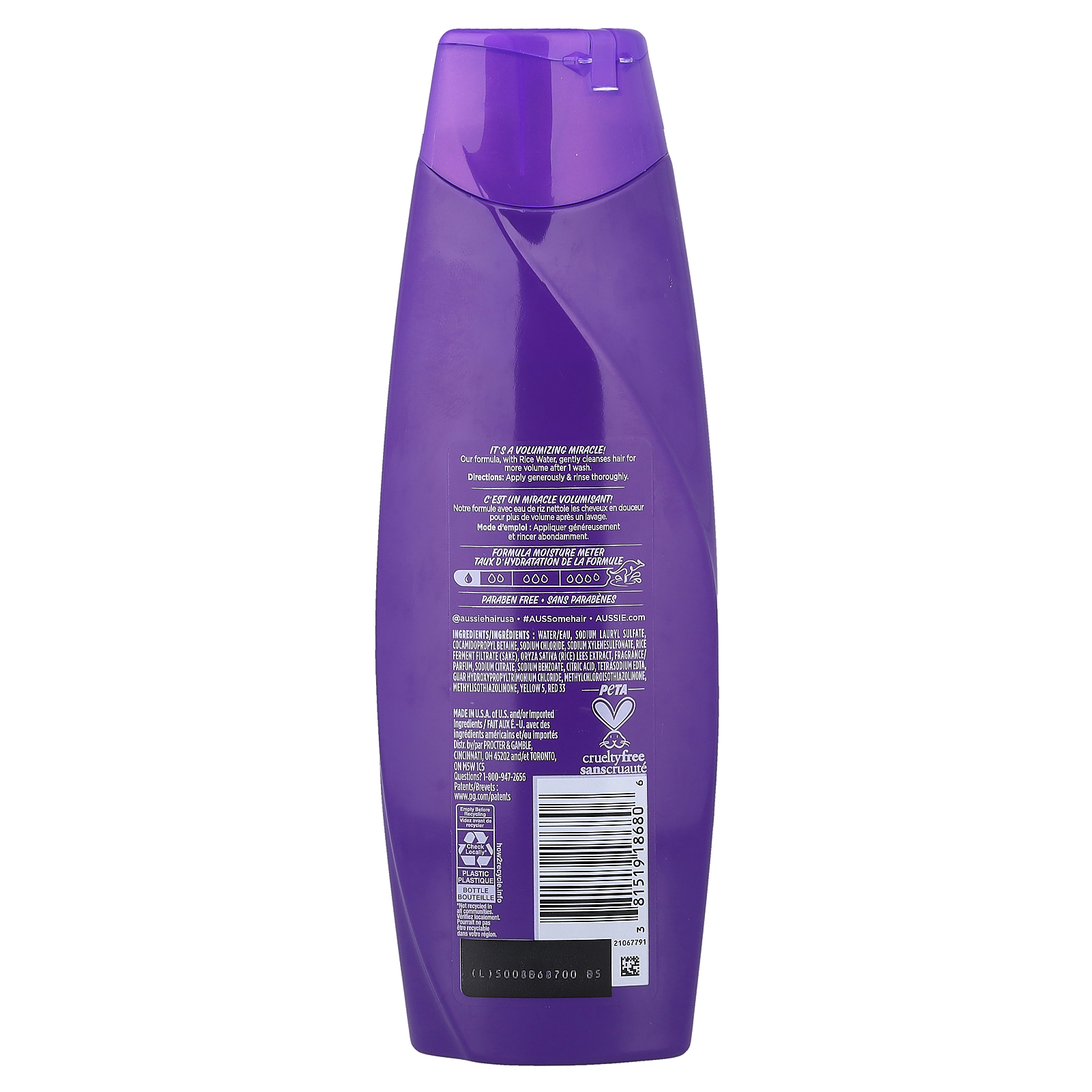 Aussie Volume Milagroso Shampoo 360 ml (121 fl oz) — foto 2 Aussie Volume Milagroso Shampoo 360 ml (121 fl oz) - Imagem 2