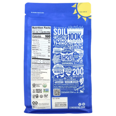 Lundberg Sushi de Arroz Branco Orgânico 907 g (32 oz) — foto 2