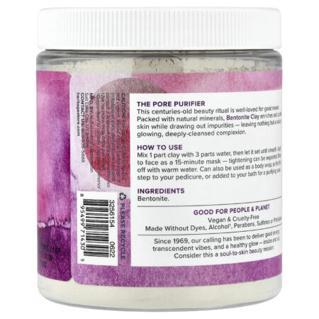 Heritage Store Argila Curativa Milenar Máscara de Beleza para Limpeza dos Poros 454 g (16 oz) — foto 2