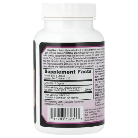 Imperial Elixir Dong Quai™ 120 Cápsulas (300 mg por Cápsula) — foto 2