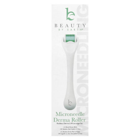 Beauty By Earth Rolo Dermatológico com Microagulhas Agulhas de Aço Inoxidável de 025 MM 1 Rolo — foto 2