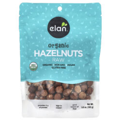 Elan Avelãs Orgânicas Cruas 165 g (58 oz)