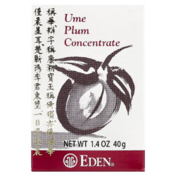 Eden Foods Concentrado de Ameixa Umê 14 onças (40 g)