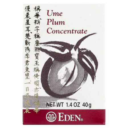 Eden Foods Concentrado de Ameixa Umê 14 onças (40 g) — foto 1