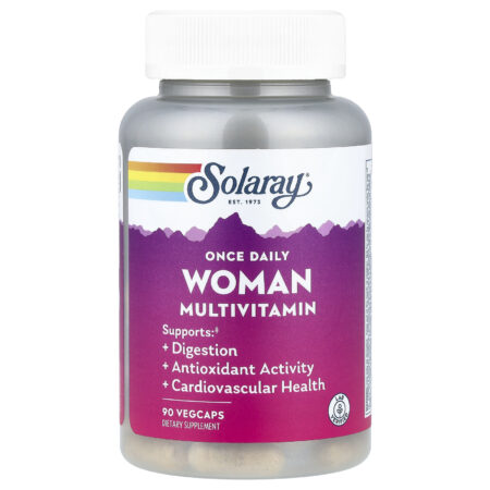 Solaray Once Daily Mulher Multivitamínico 90 VegCaps — foto 1